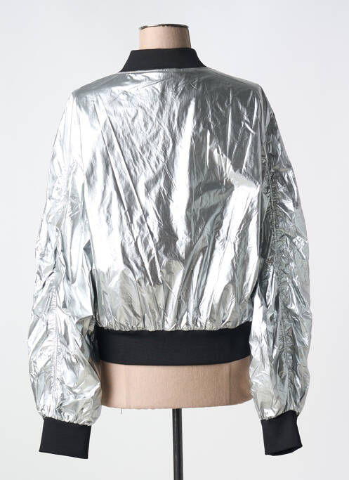 Geacă argintiu BOMBERS femeie