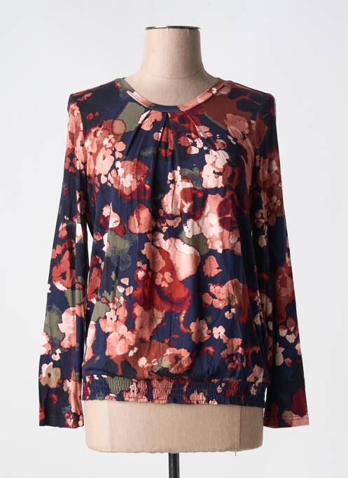 Tricou elasticitate mâneci lungi roz SIGNATURE femme