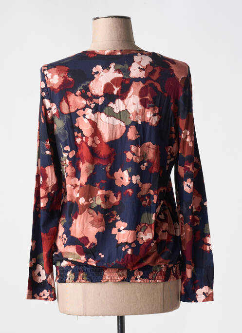 Tricou elasticitate mâneci lungi roz SIGNATURE femme