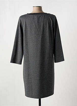 Rochie midi mâneci lungi mâneci lungi gri LPB femeie