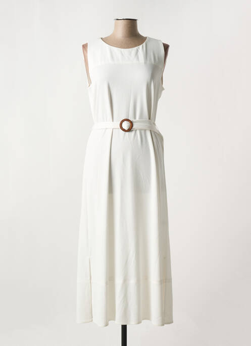 Rochie lungă alb PAZ TORRAS femeie