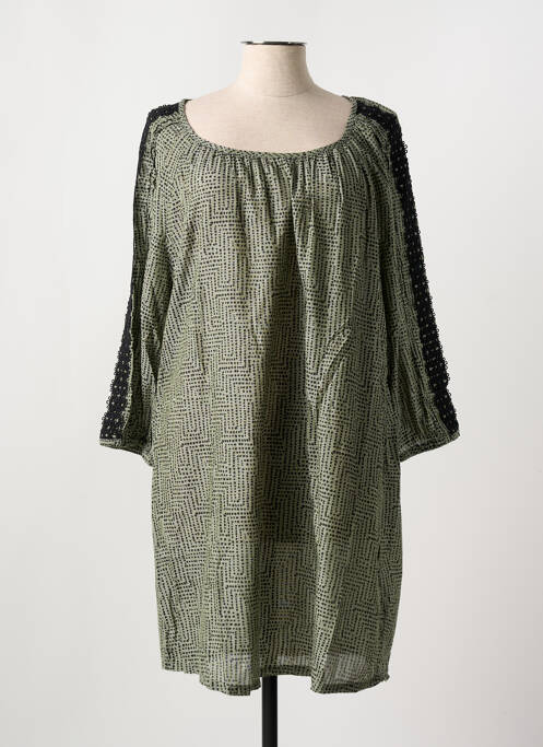 Tunică mâneci lungi verde CISO femeie