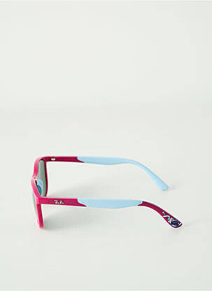 Ochelari de soare imprimeu fantezie roz RAY-BAN fată
