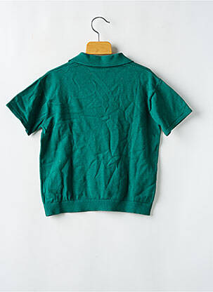 Pulover elasticitate mâneci scurte verde H&M băiat