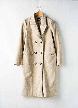 Palton lung bej BOOHOO femeie