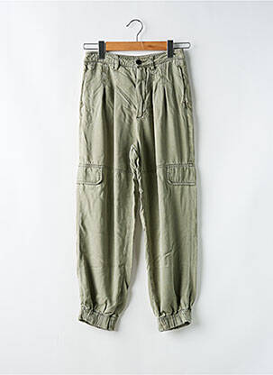 Pantalon cargo talie înaltă talie înaltă verde ALLSAINTS femeie