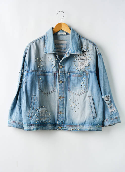 Jachete casual albastru ESTHER.H femeie