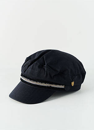 Șapcă țesătură poplin negru VL COLLECTION femeie