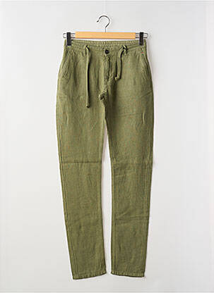 Pantalon slim verde LA CIBLE ROUGE bărbat