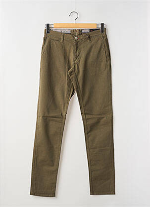 Pantalon slim verde LA CIBLE ROUGE bărbat