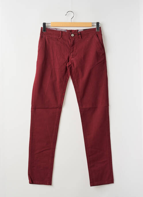 Pantalon chino roșu LA CIBLE ROUGE bărbat