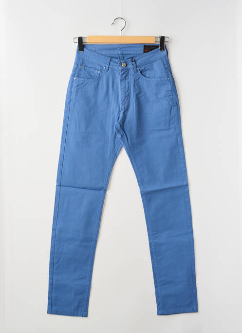 Pantalon slim albastru LA CIBLE ROUGE bărbat