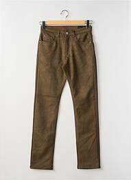 Pantalon slim elasticitate mărime normală verde LA CIBLE ROUGE homme