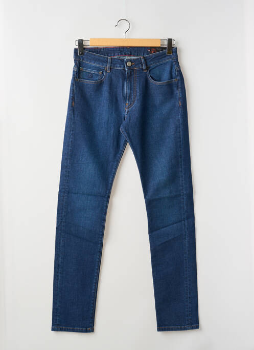 Blugi cu croială slim albastru LA CIBLE ROUGE bărbat