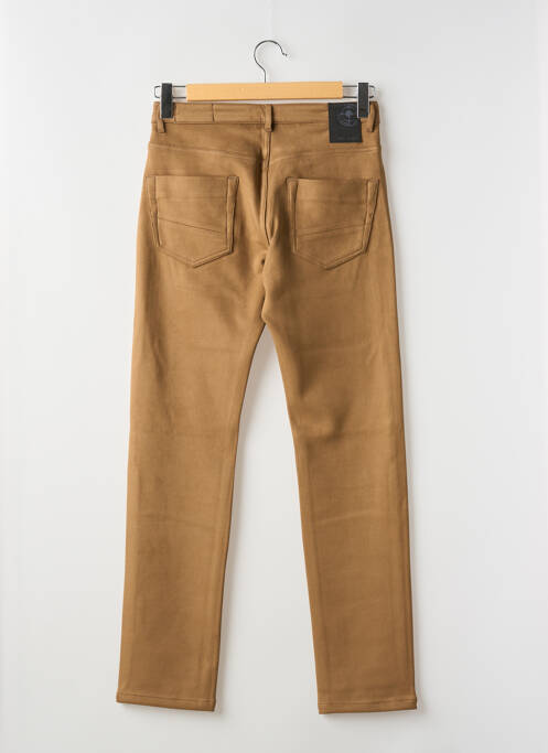 Pantalon slim maro LA CIBLE ROUGE bărbat