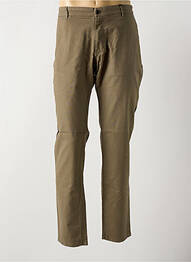 Pantalon chino buzunare verde LA CIBLE ROUGE homme