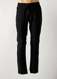 Pantalon slim închidere cu fermoar sub clapetă cu nasturi mărime normală negru LA CIBLE ROUGE homme