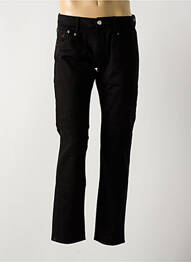 Pantalon drept elasticitate mărime normală negru LA CIBLE ROUGE homme