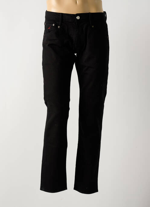 Pantalon drept negru LA CIBLE ROUGE bărbat
