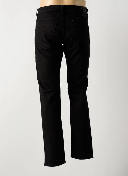 Pantalon drept negru LA CIBLE ROUGE bărbat