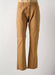 Pantalon drept croială dreaptă bej LA CIBLE ROUGE homme