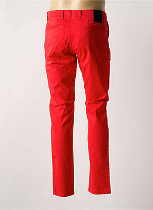 Pantalon chino buzunare roșu LA CIBLE ROUGE bărbat