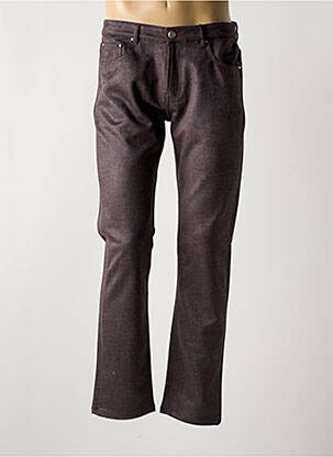 Pantalon drept croială dreaptă gri LA CIBLE ROUGE bărbat