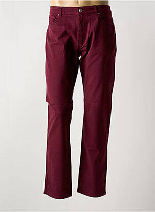 Pantalon drept croială dreaptă roșu LA CIBLE ROUGE bărbat