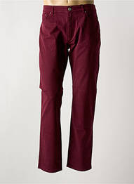 Pantalon drept croială dreaptă roșu LA CIBLE ROUGE homme