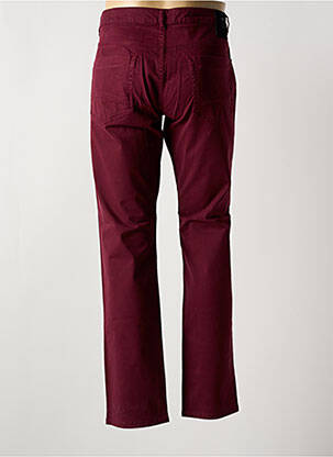 Pantalon drept croială dreaptă roșu LA CIBLE ROUGE bărbat