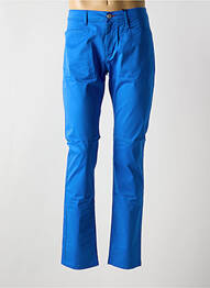 Pantalon drept elasticitate mărime normală albastru LA CIBLE ROUGE homme