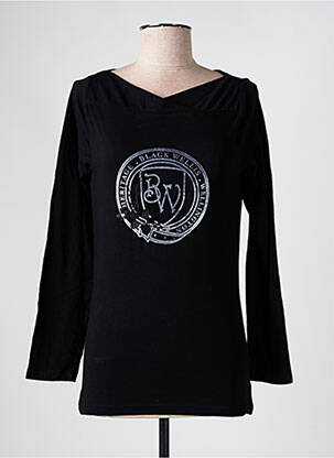 Top negru BLACK WELLIS femeie