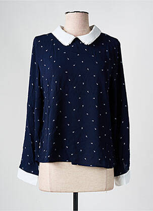 Bluză albastru NOEMIE & CO femeie