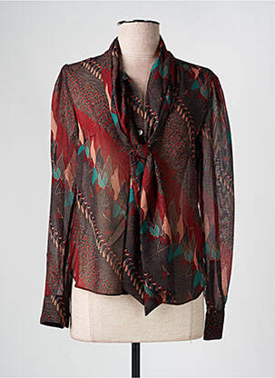 Cămașă maro MOLLY BRACKEN femeie