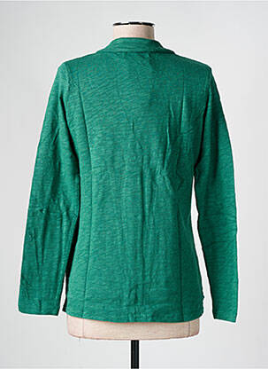 Jachete casual guler tip costum verde NICE THINGS femeie