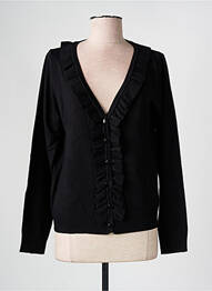 Vestă cu mâneci lungi croială cambrată negru COMPAÑIA FANTASTICA femme
