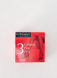 Colanți elasticitate piele LE BOURGET femme