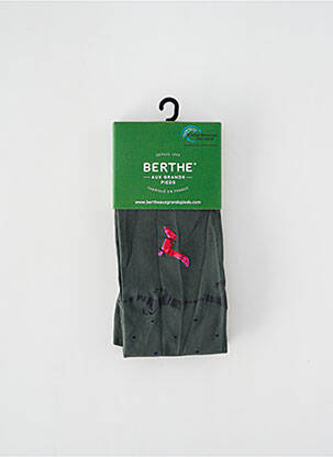 Colanți verde BERTHE AUX GRANDS PIEDS femeie