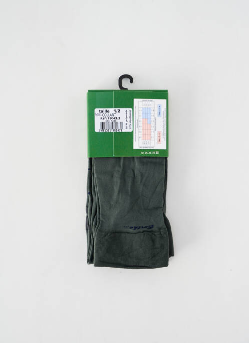 Colanți verde BERTHE AUX GRANDS PIEDS femeie