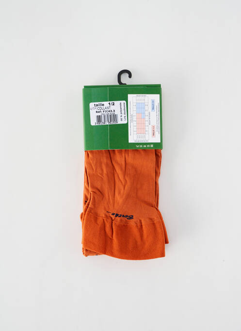 Colanți portocaliu BERTHE AUX GRANDS PIEDS femeie