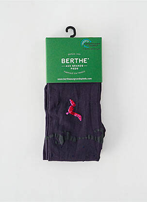 Colanți albastru BERTHE AUX GRANDS PIEDS femeie