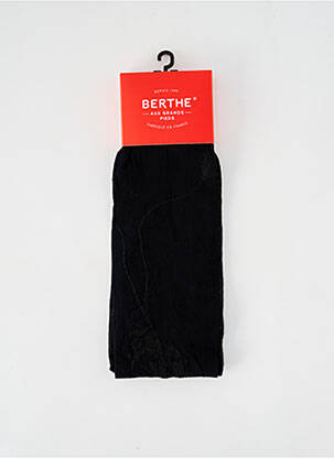 Colanți negru BERTHE AUX GRANDS PIEDS femeie