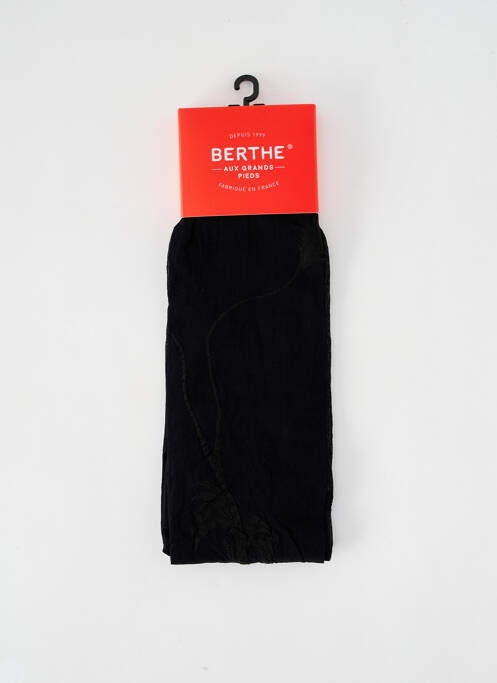 Colanți negru BERTHE AUX GRANDS PIEDS femeie