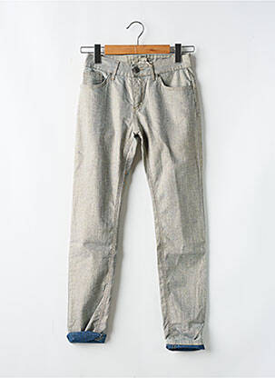 Blugi cu croială slim auriu AMELIE & AMELIE femeie