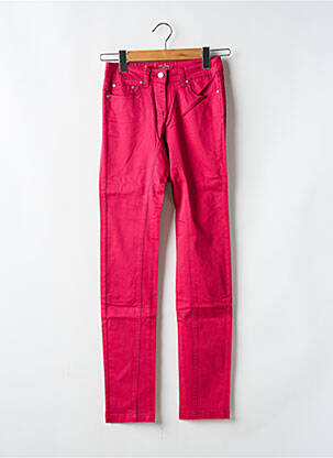 Pantalon slim roz LES P'TITES BOMBES femeie