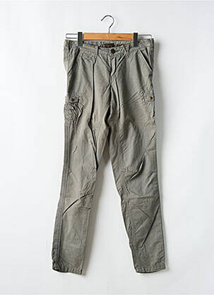 Pantalon cargo subțire mărime normală verde ATTRACT femeie