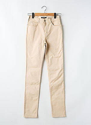 Blugi cu croială slim bej CIMARRON femeie