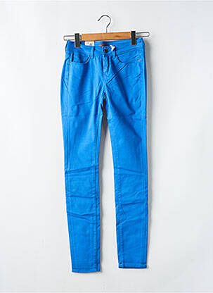 Pantalon slim albastru CIMARRON femeie