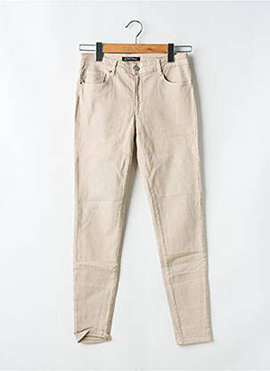 Blugi cu croială slim bej CIMARRON femeie