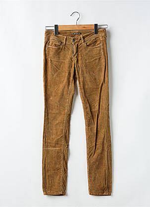 Pantalon slim elasticitate maro CIMARRON femeie
